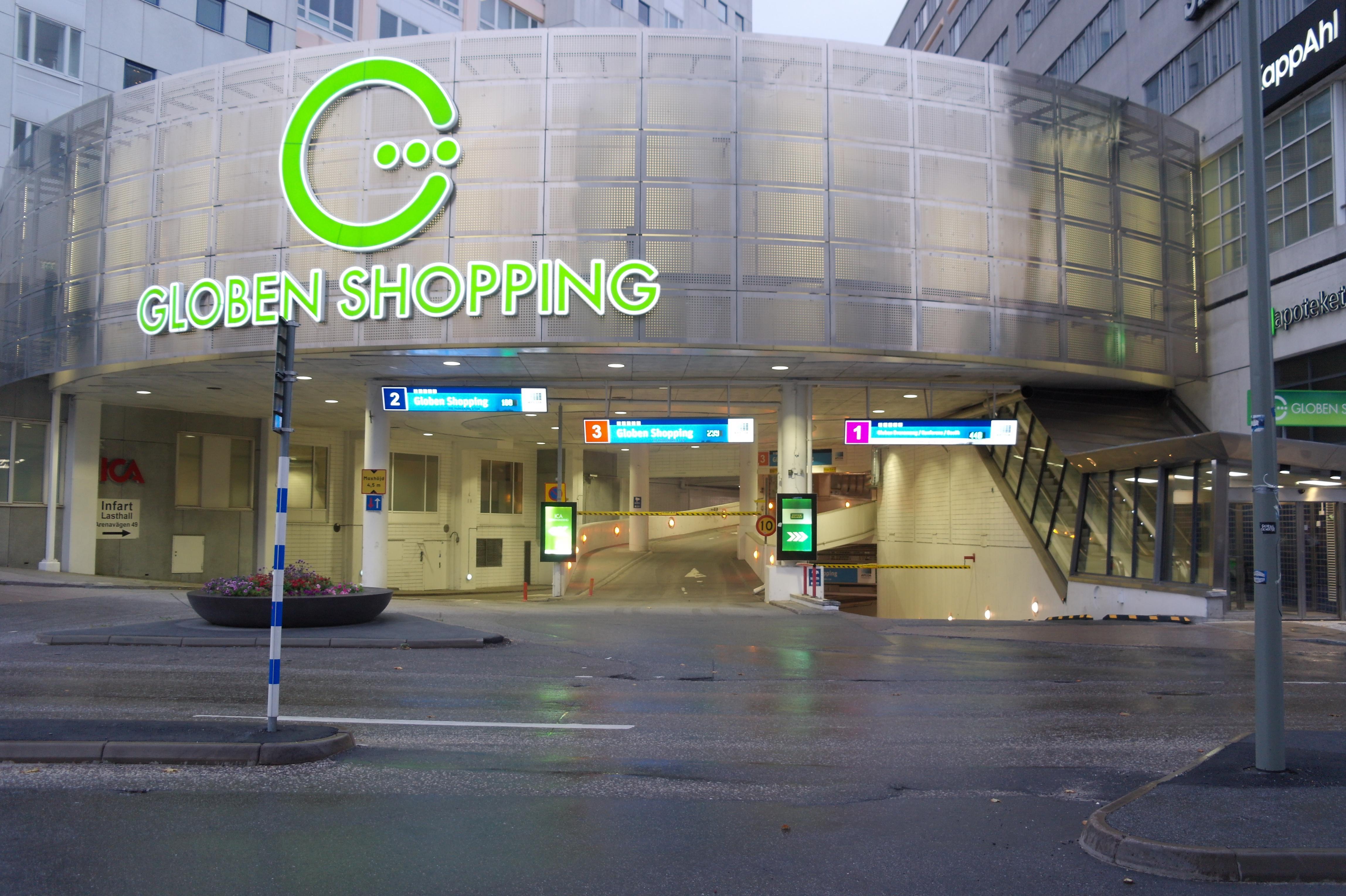Parkering I Globen Shopping Park Go Apcoa Parking